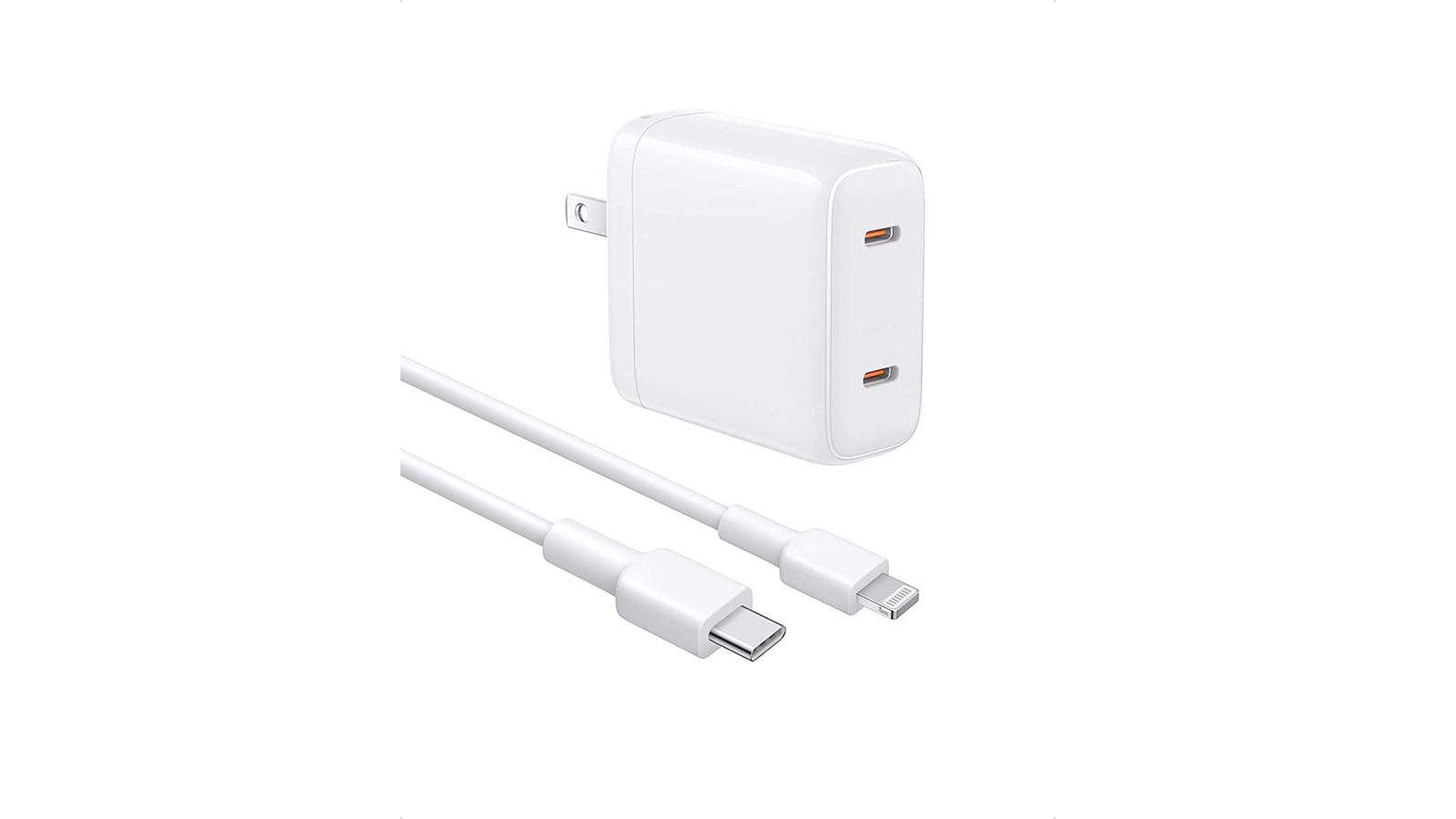 White Charger + 4ft Cable