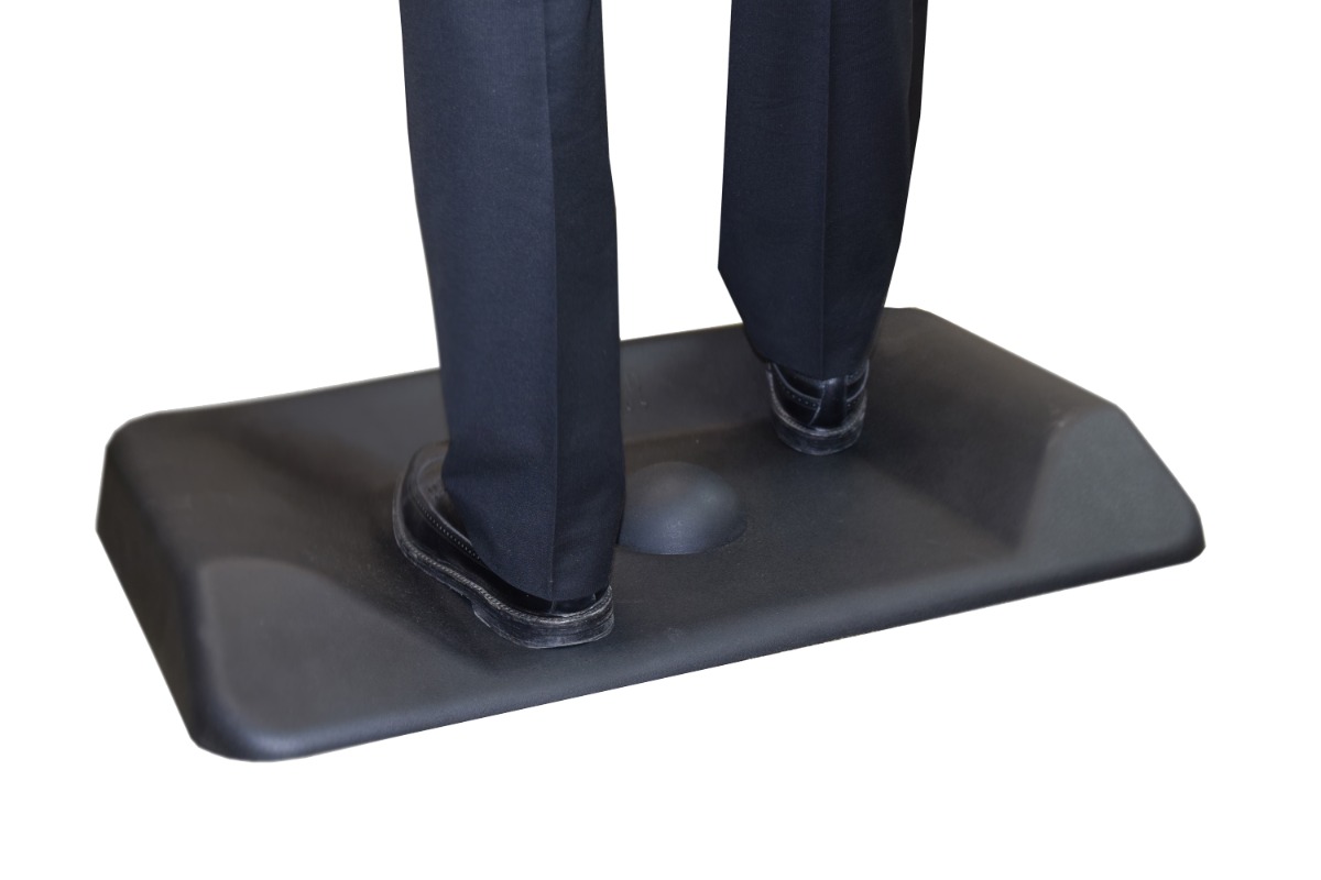 Ergonomic standing desk mat not flat massage ball anti fatigue mat