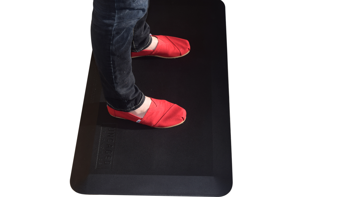 Uncaged Ergonomics 20x34 Anti-Fatigue Mat: perfect standing desk mat