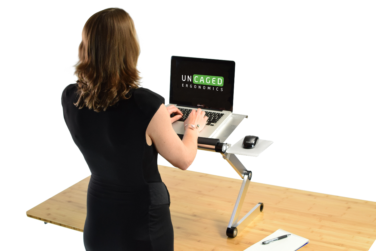 Uncaged Ergonomics WorkEZ Cool Adjustable Laptop Stand