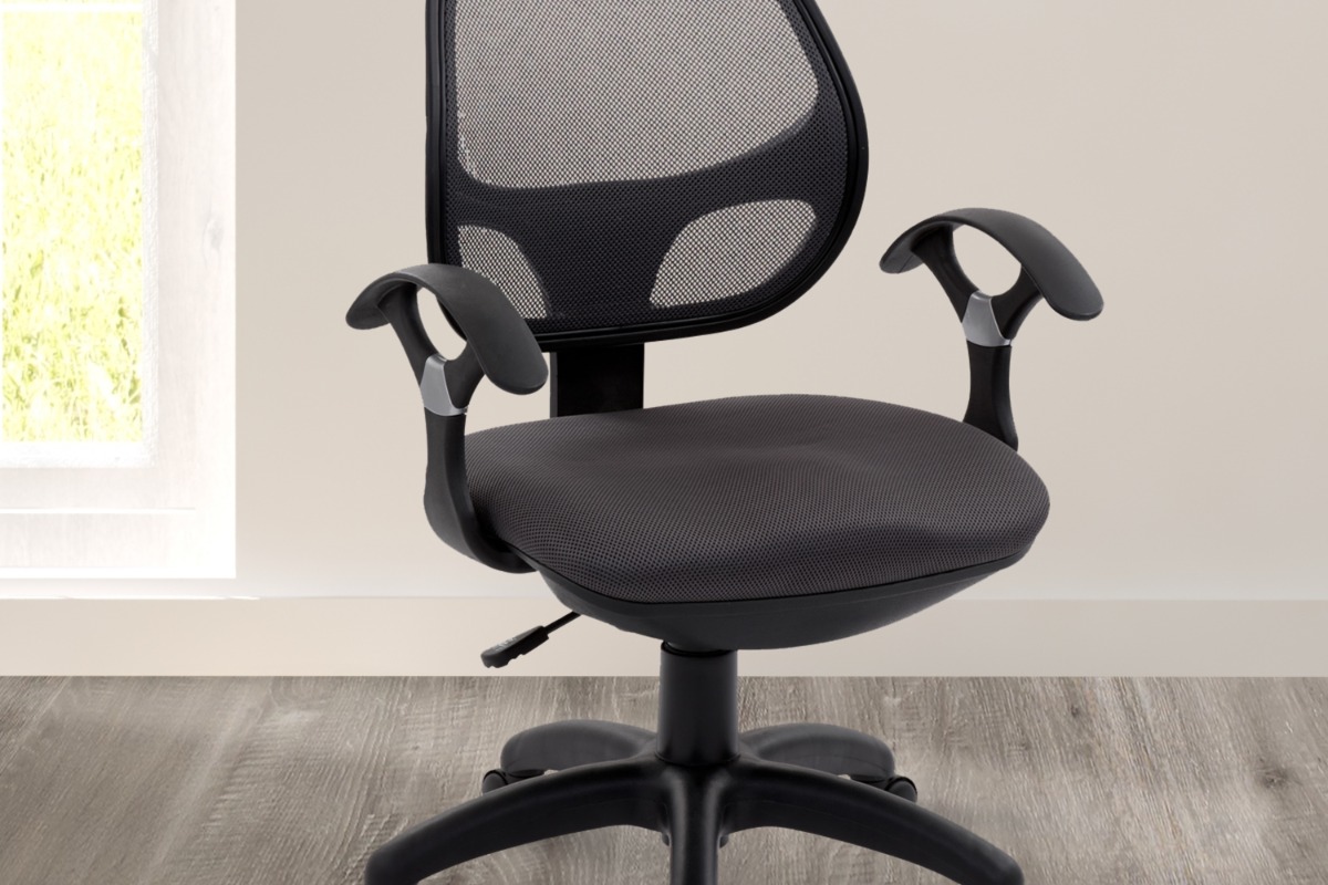 Techni Mobili Midback Mesh Task Office Chair