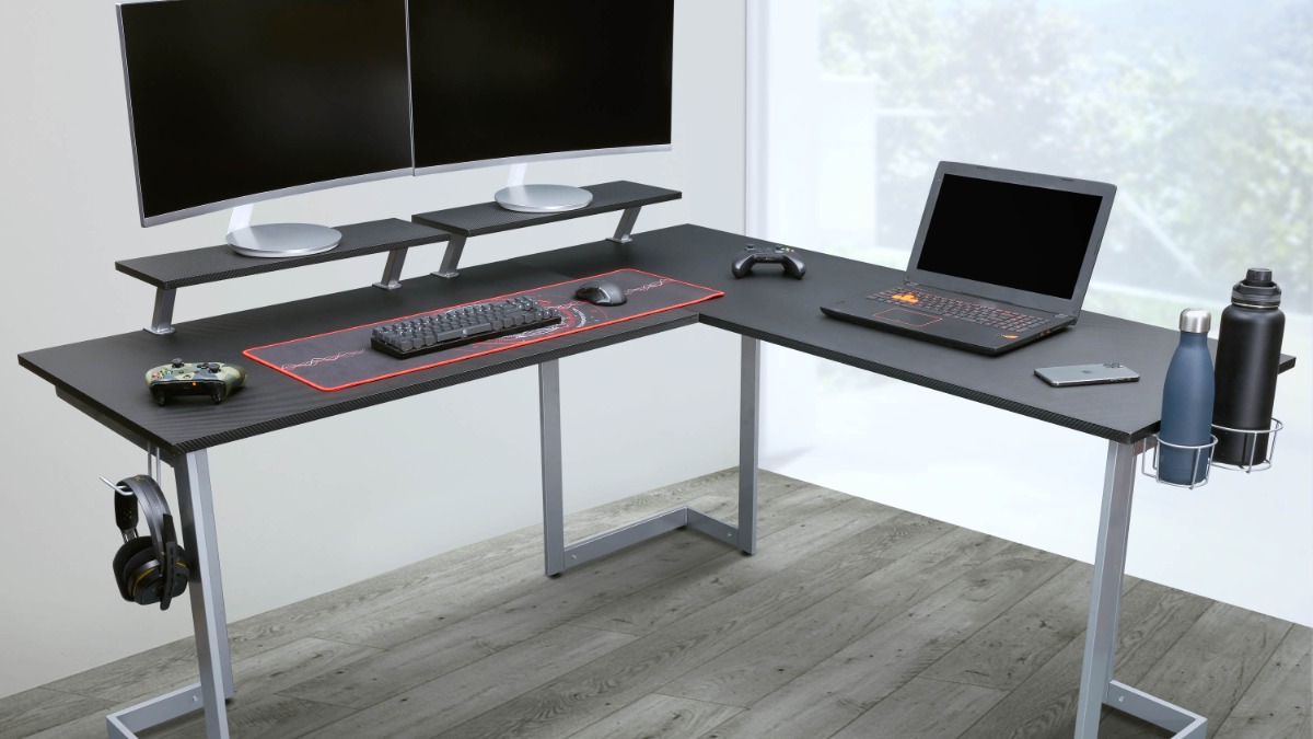 Techni Mobili Warrior L-Shaped Desk