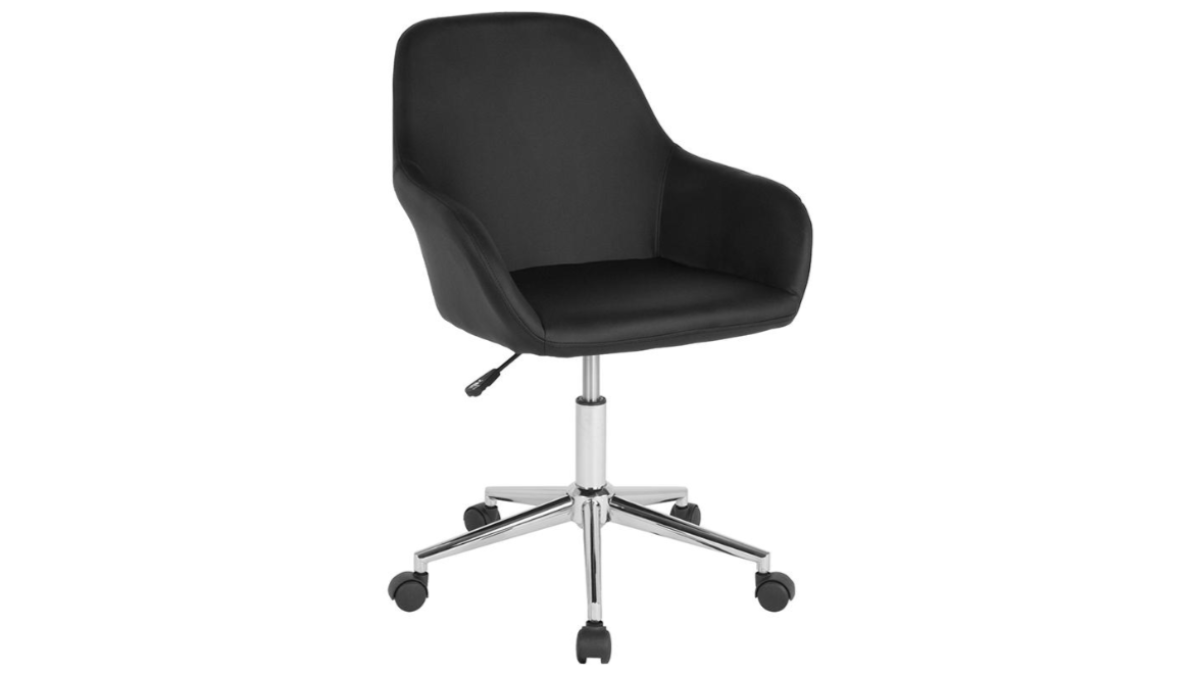 Skyline Decor Home and Office Mid-Back Chair: Swivel Seat
