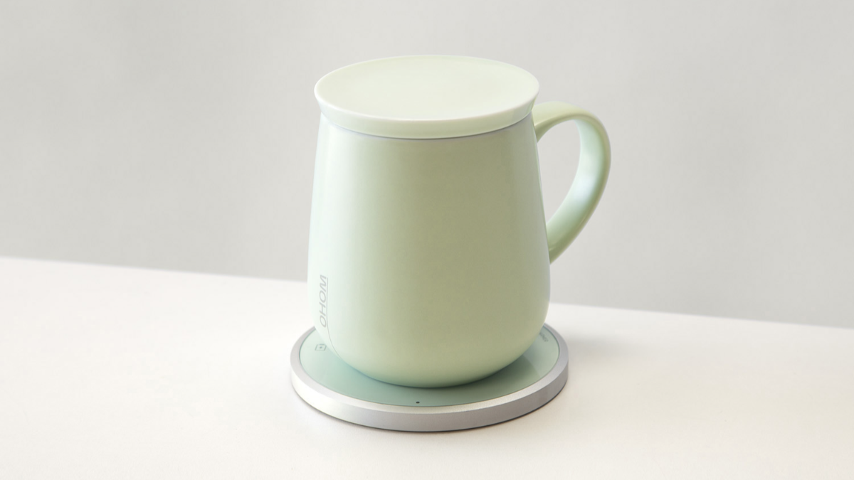 OHOM Ui Self-Heating Mug: Mug Heating and Phone Charging