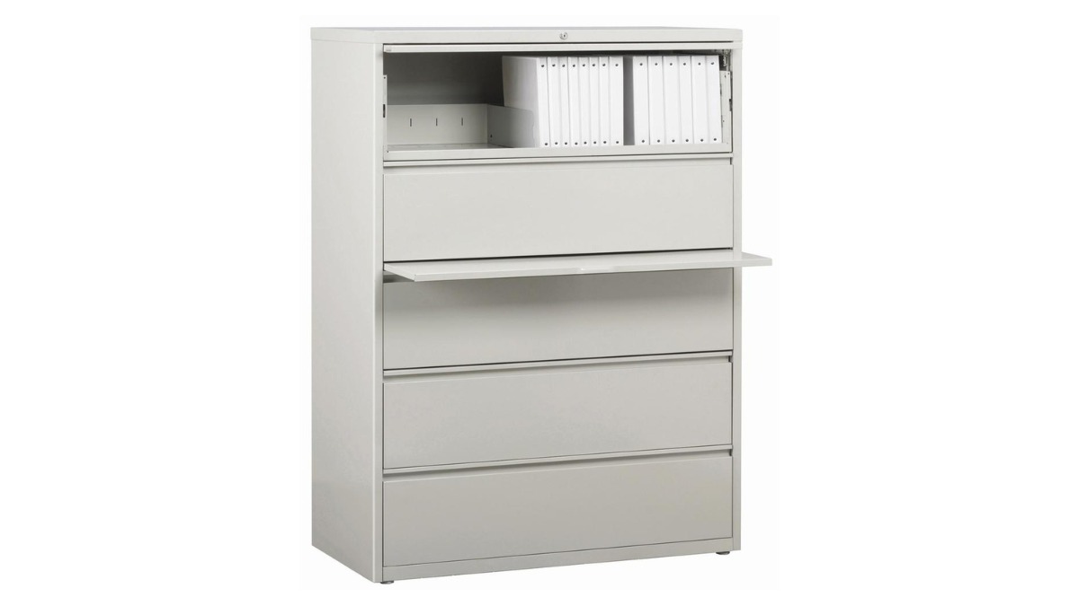 Skyline Decor File Cabinet: 5-Drawer, Ball-bearing Suspension