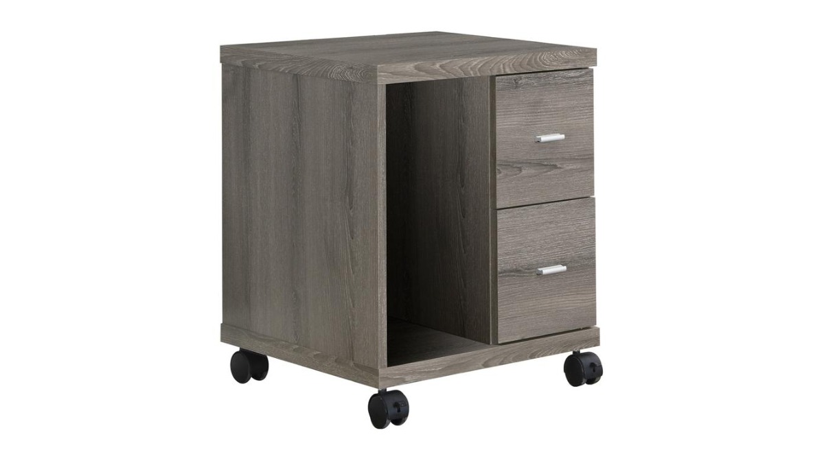 Trio Supply House Office Cabinet: 2 Drawers On Castors