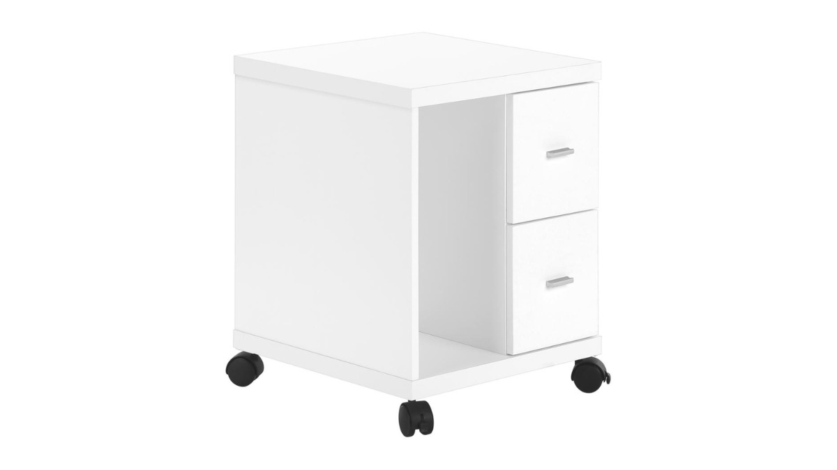 Trio Supply House Office Cabinet: 2 Drawers On Castors