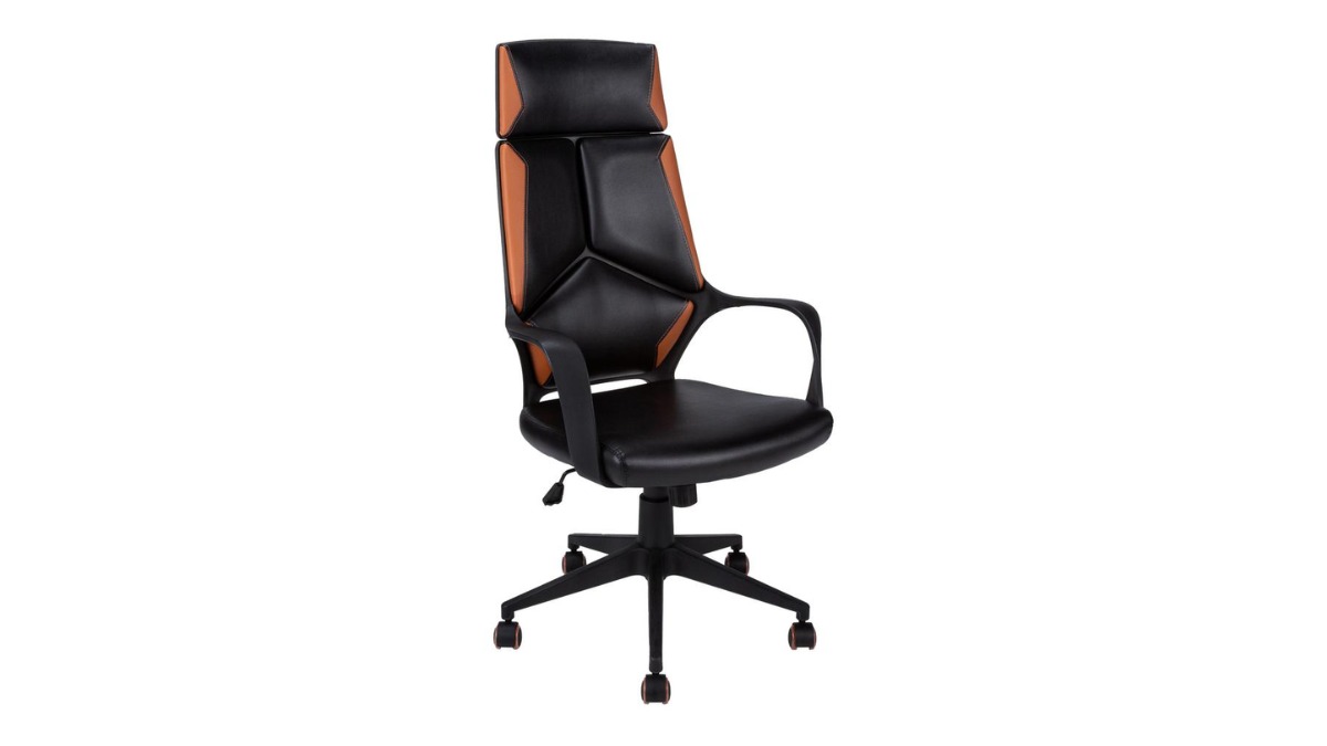 Trio Supply House Leather-look Chair