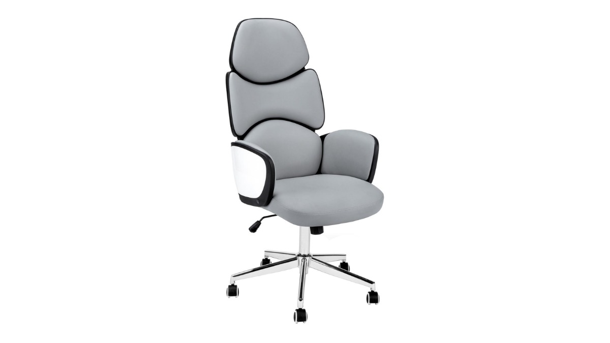 Trio Supply House Leather-look High Back Office Chair