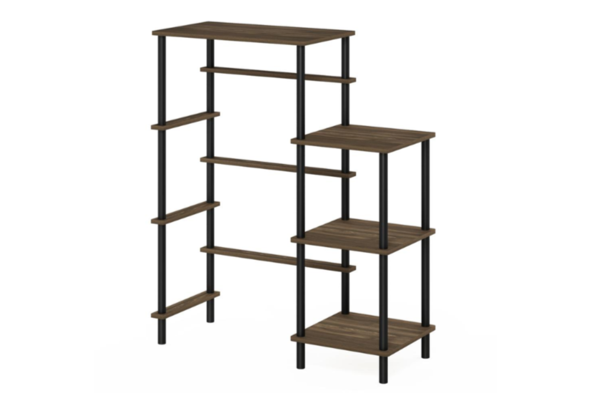 Trio Supply House Turn-N-Tube Toolless Kitchen Storage Shelf Tall