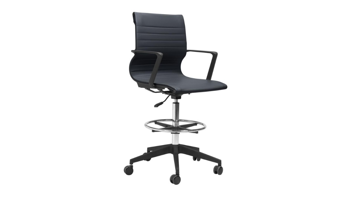 Trio Supply House Stacy Drafter Office Chair