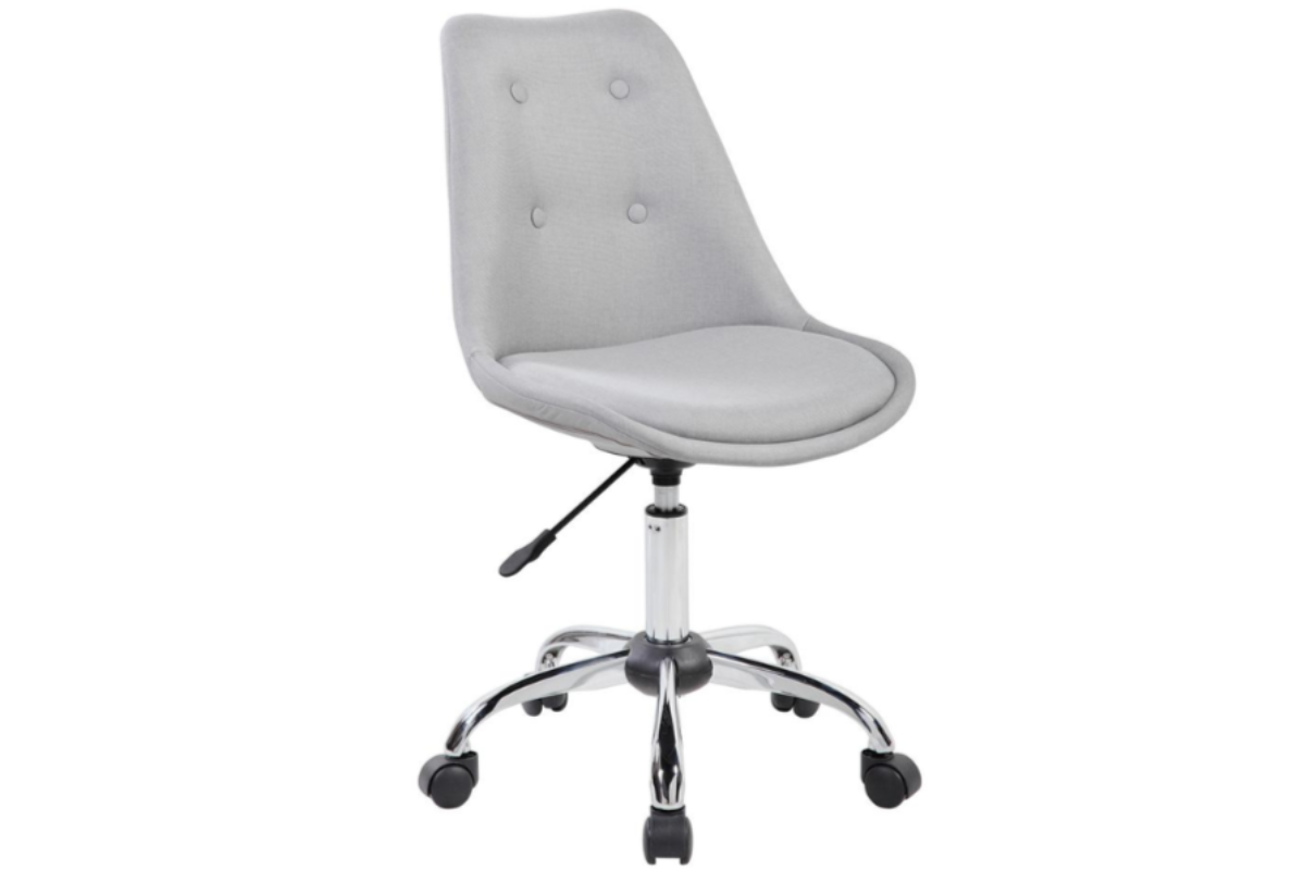 Trio Supply House Armless Task Chair with Buttons