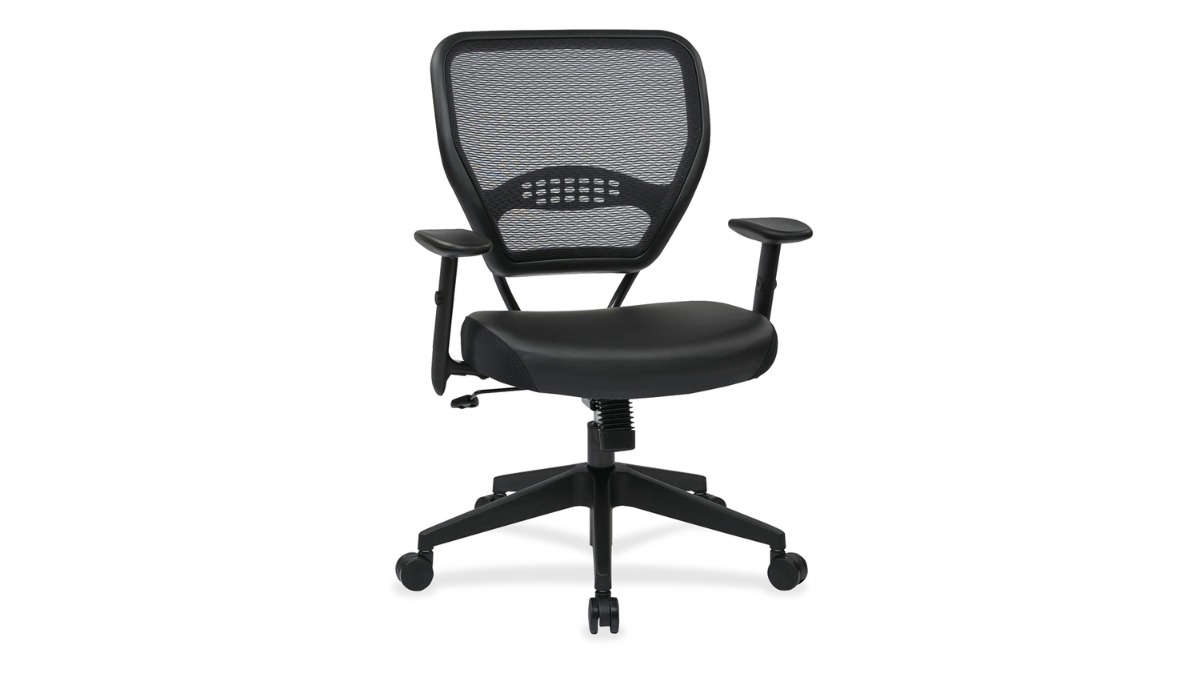 Trio Supply House Space Seating Bonded Leather Chair