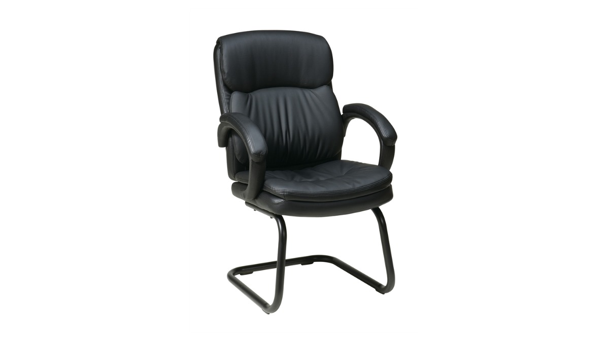 Office Star Eco Leather Visitors Chair