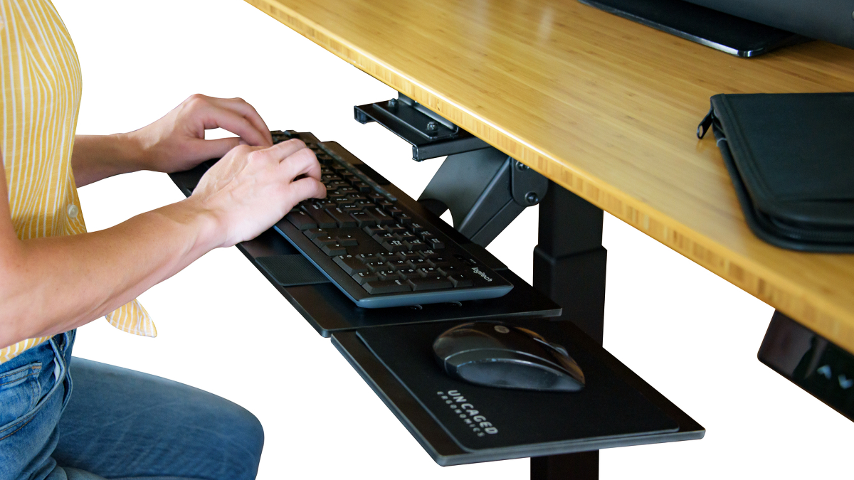 SleekTray - Under Desk Cable Management Tray – Dailysleek