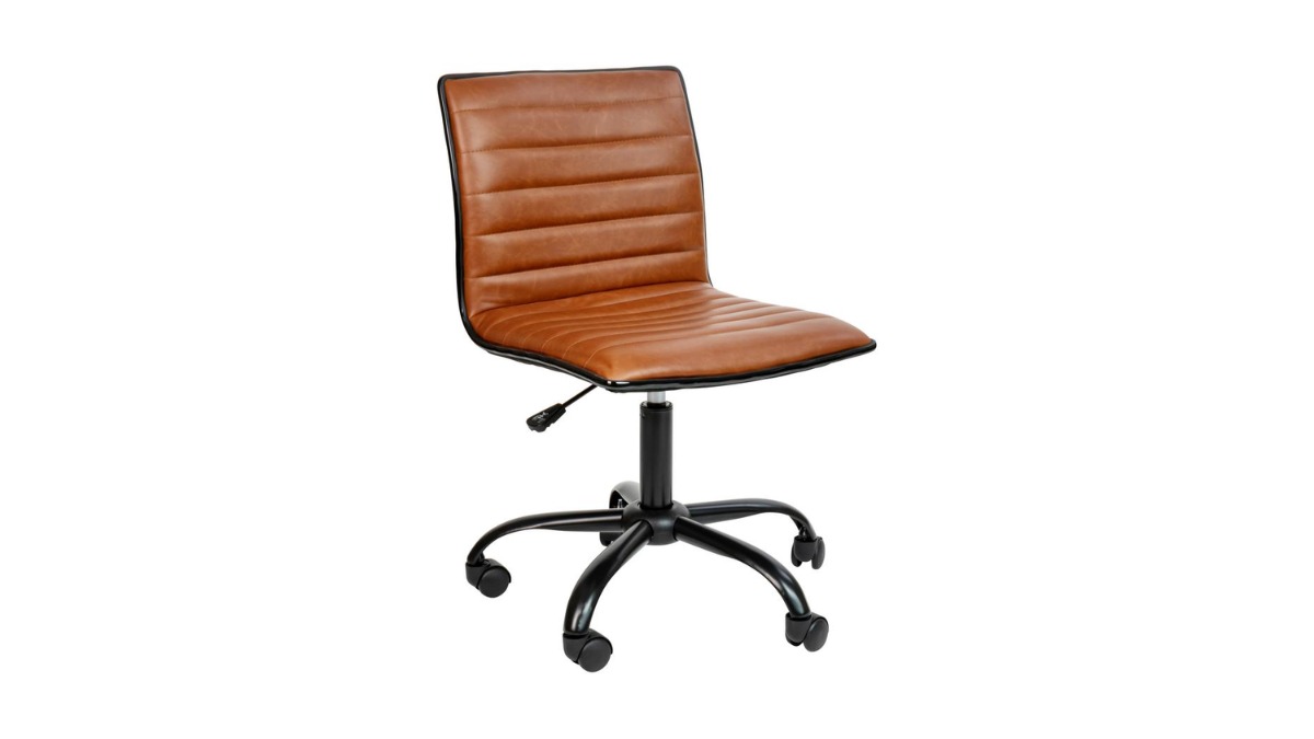 Skyline Decor Low Back Designer Armless Chair