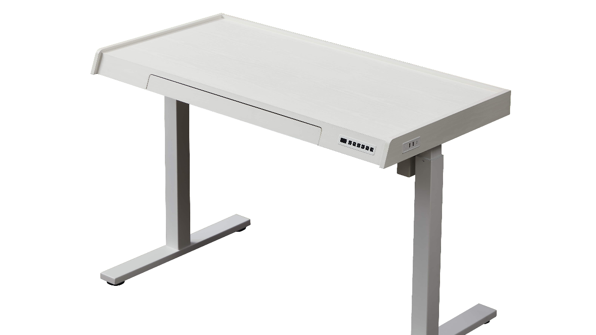 コンピュータ・IT kd Kowo K309 Electric Standing Desk: Child Lock & USB Ports