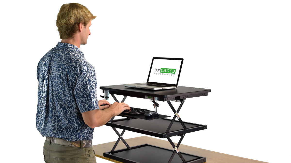 Uncaged Ergonomics CHANGEdesk Standing Desk Riser: Converter