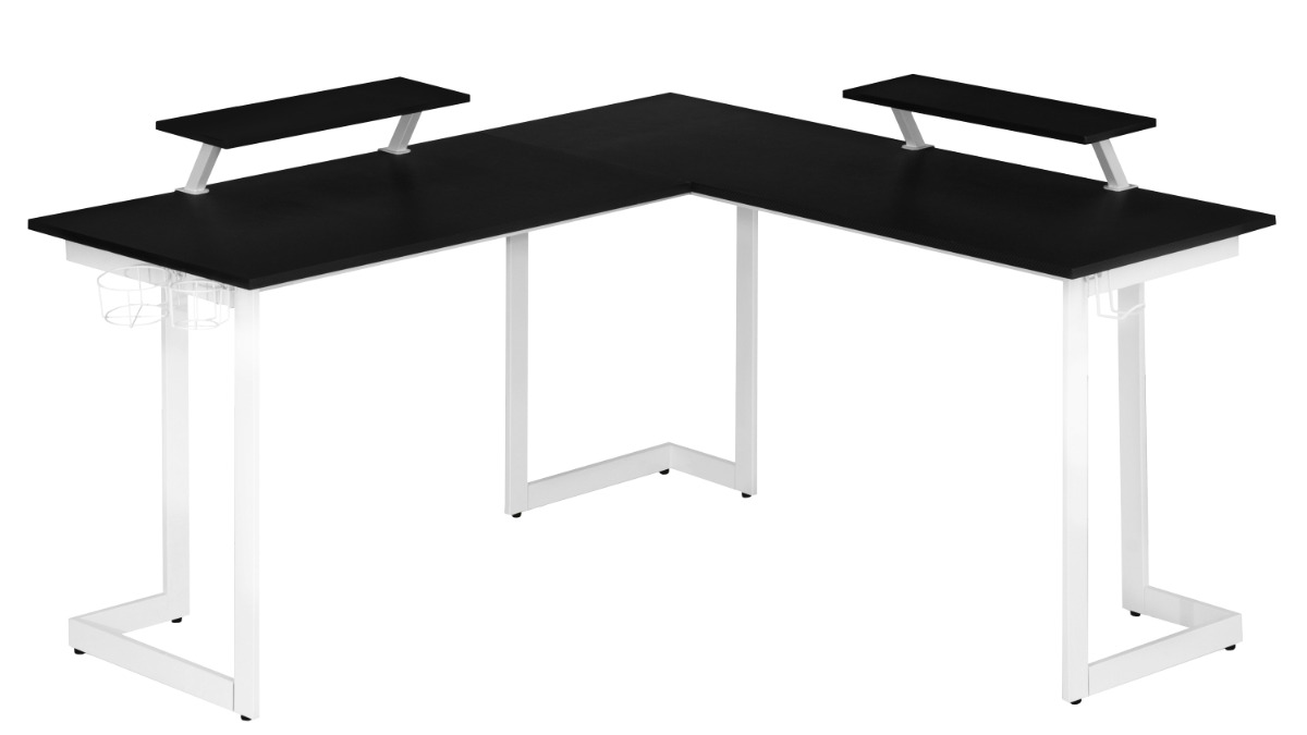 Techni mobili l on sale shaped gaming desk