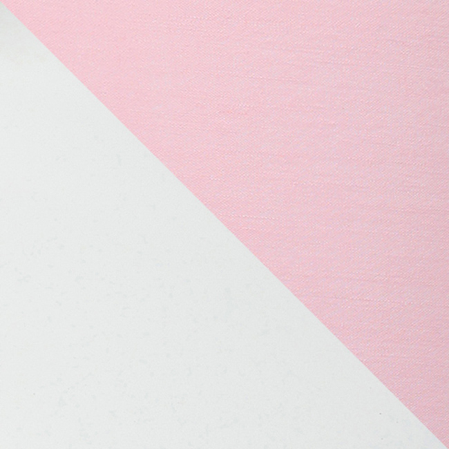 White Base/Light Pink Shade