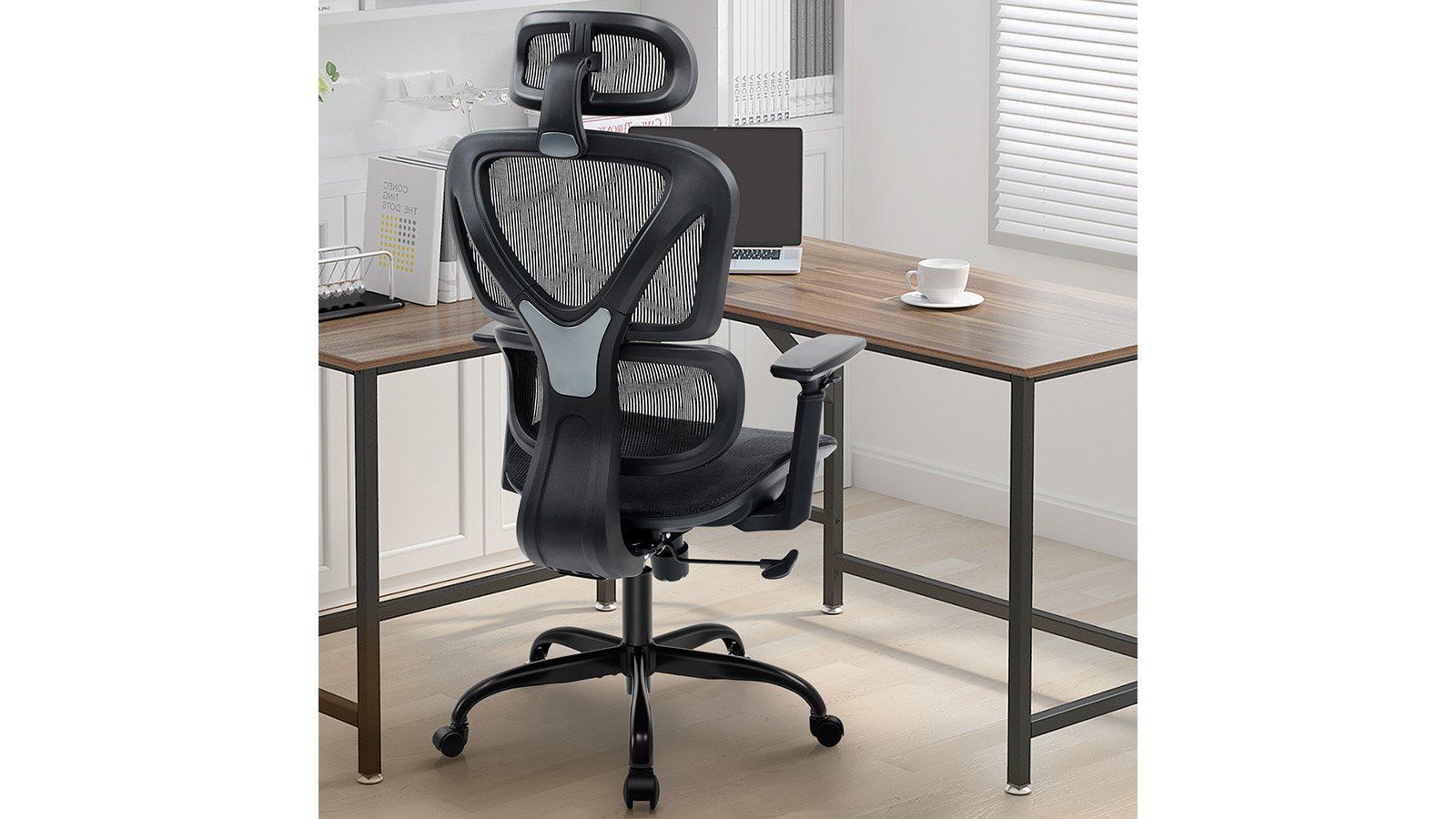 KERDOM Ergonomic Chair: Breathable Mesh Cushion
