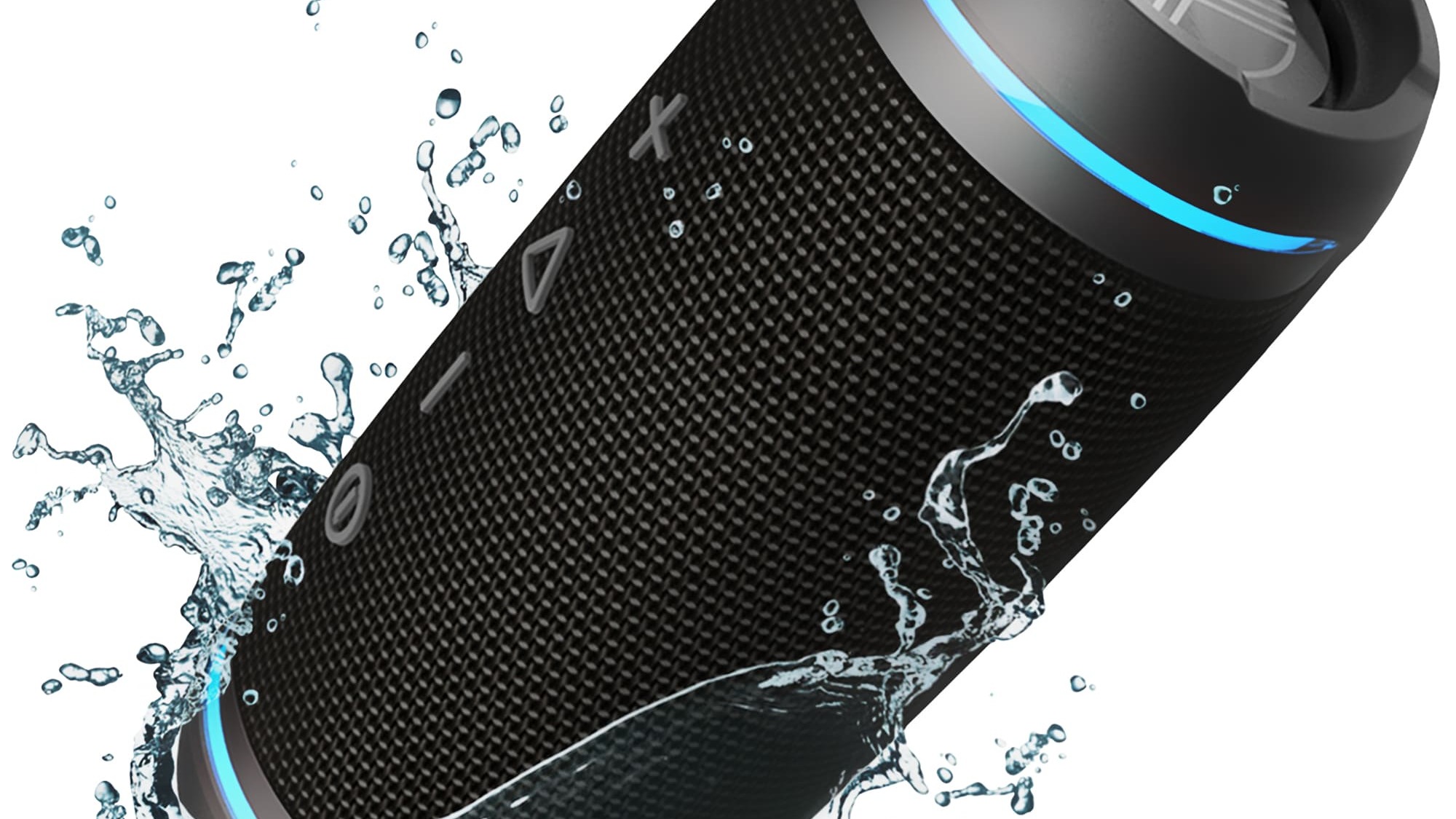 TREBLAB HD77 Wireless Outdoor Bluetooth Speaker: Dual Bass & Water Resistance