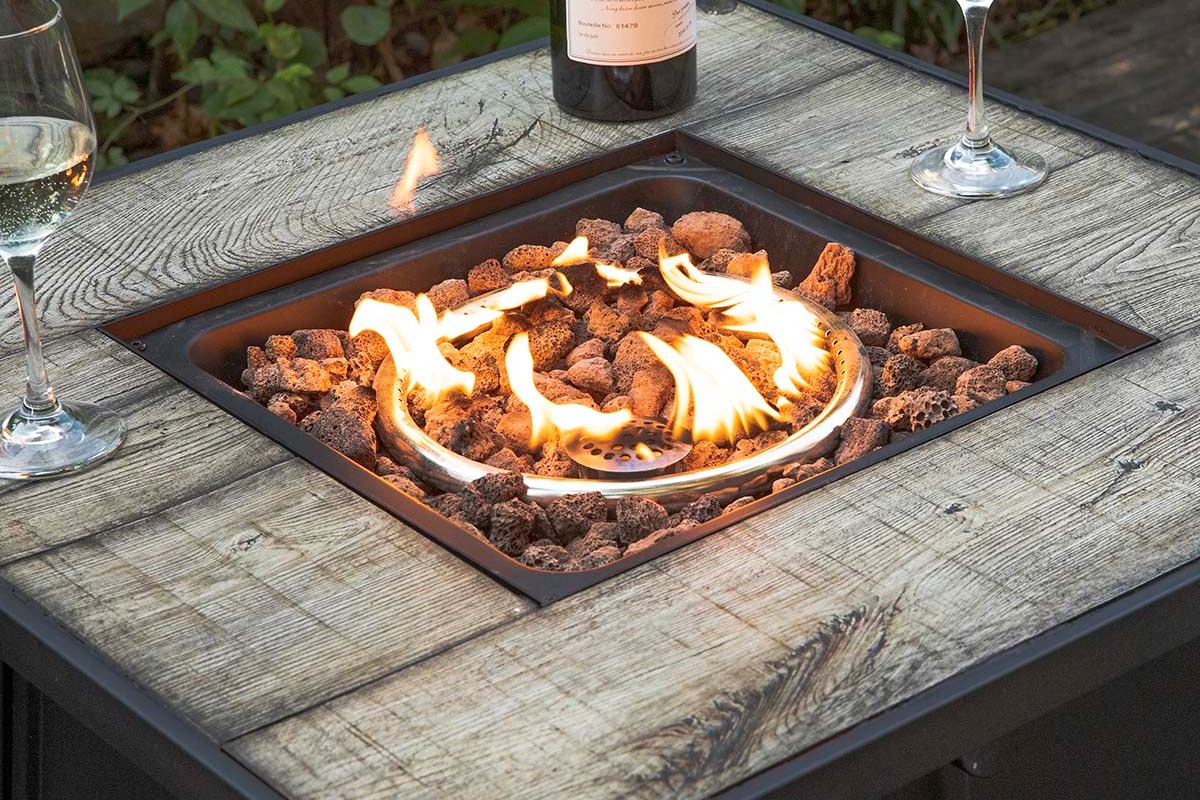 Nuu Garden Outdoor Fire Pit Table