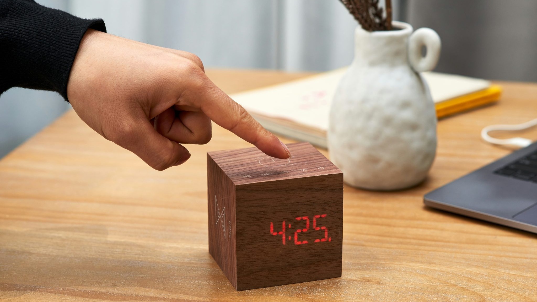 Gingko Design Cube Plus Clock