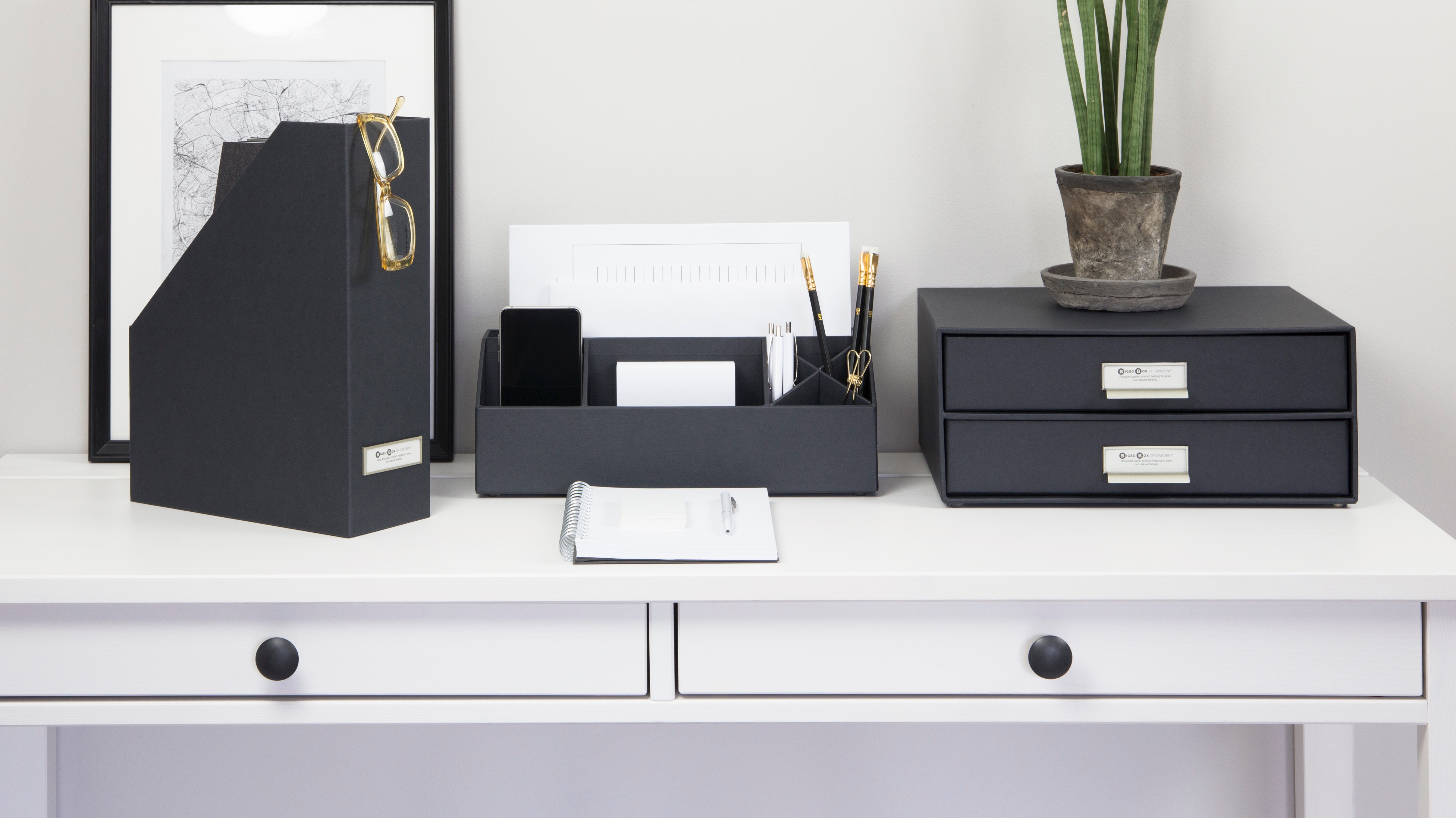 Bigso 3-piece Office Organizer Kit