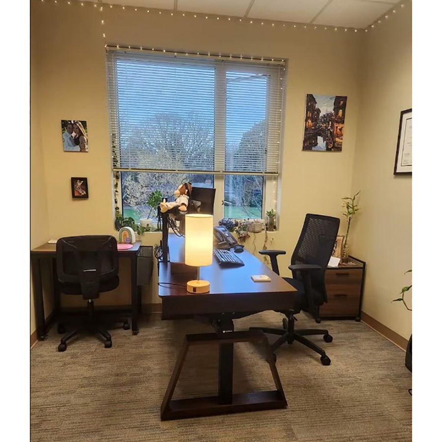 EUREKA ERGONOMIC 63" Standing Executive Desk 2 Drawers