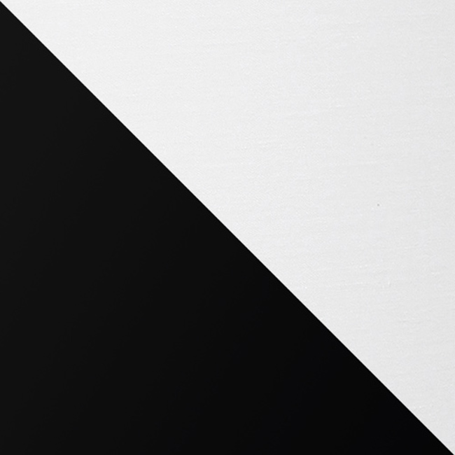 Black Base/White Shade