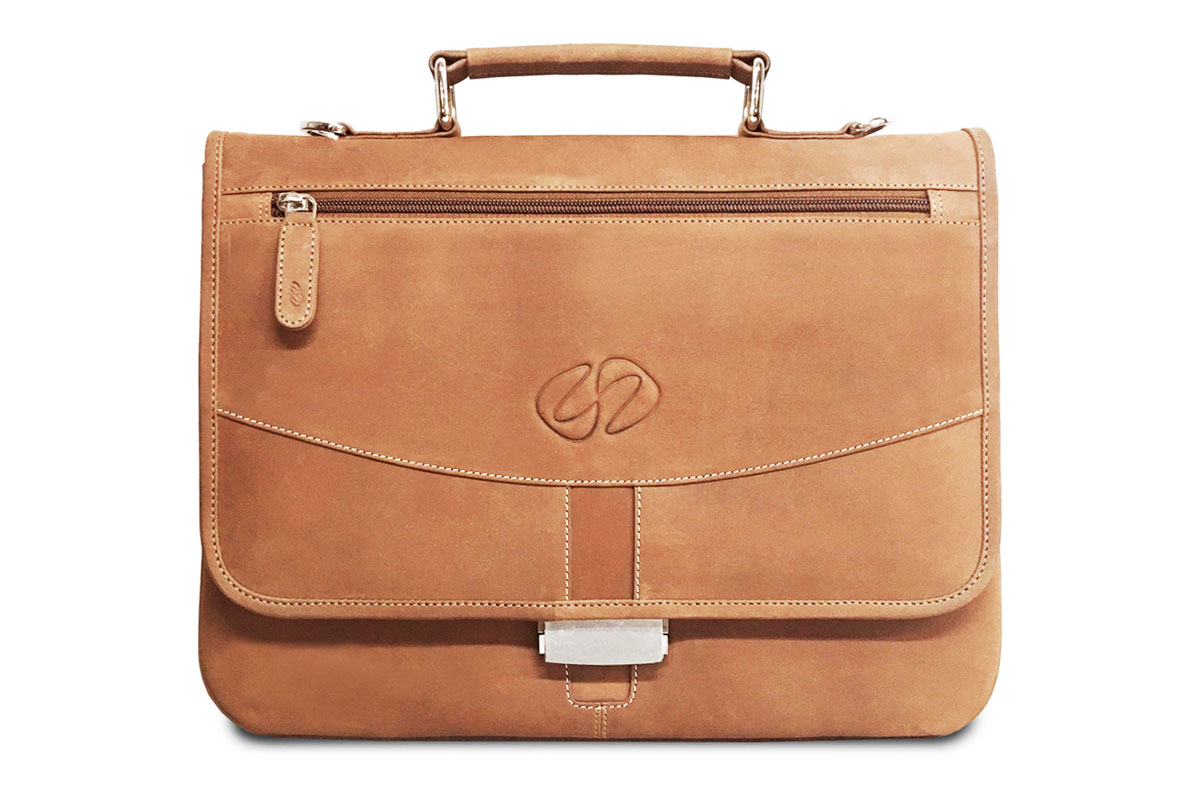 MacCase Premium Leather Tablet Briefcase