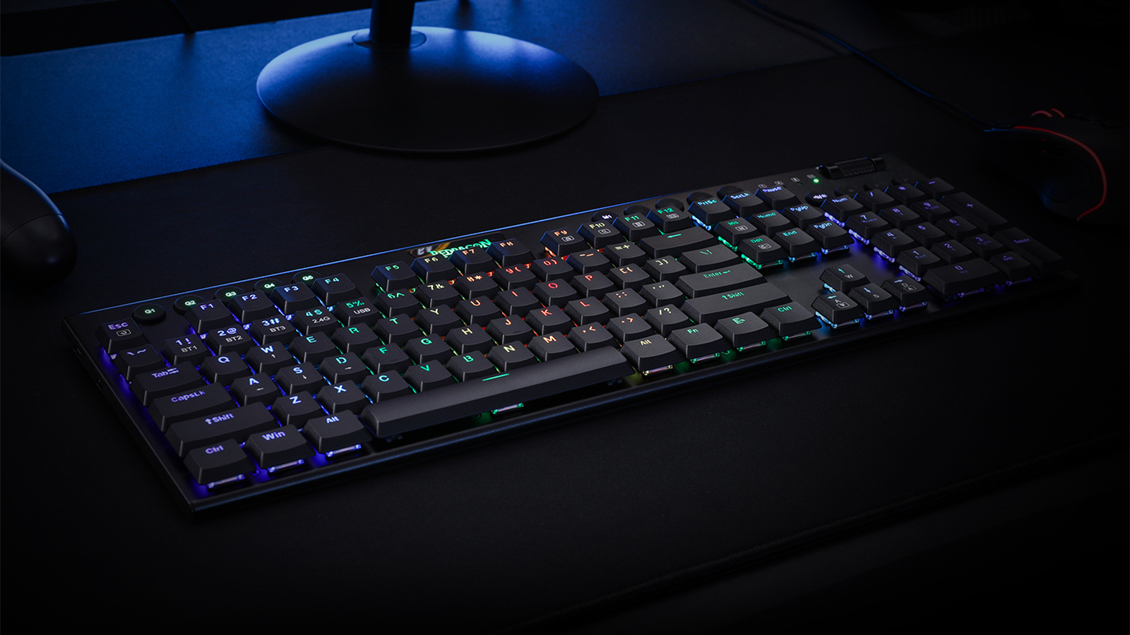 Redragon K618 Horus Wireless RGB Mechanical Keyboard