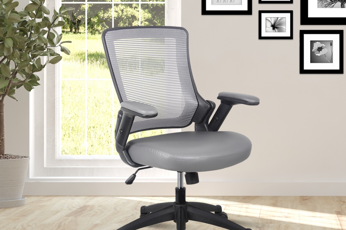 Techni Mobili Mid-Back Mesh Task Office Chair