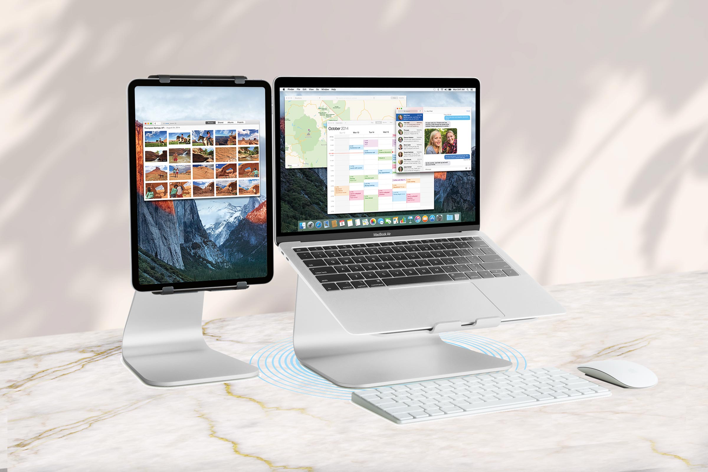 Rain Design mStand360 - Supporto per MacBook Pro, colore: Nero