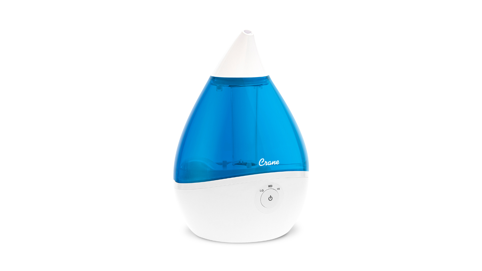 Droplet Cool Mist Humidifier 0.5 Gal. Blue White