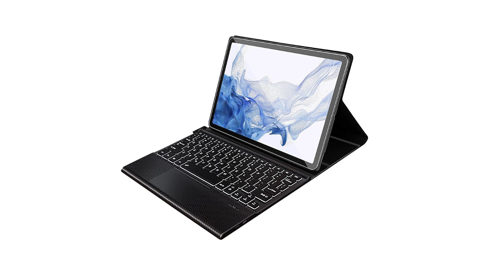 SaharaCase - Keyboard Folio Case for Apple iPad Pro 12.9 (5th Generation 2021) - BLACK.