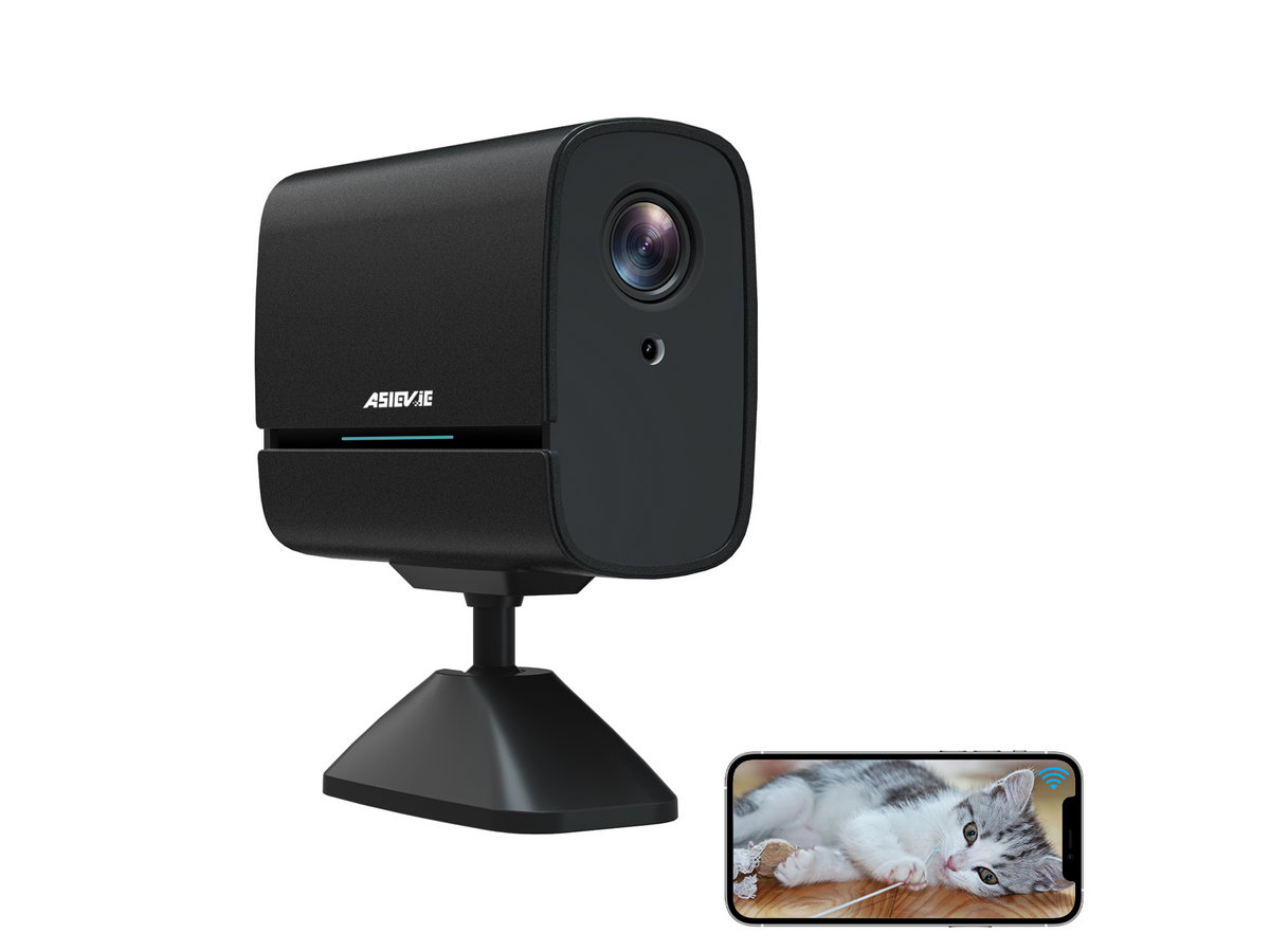 Hidden Camera in Wall Smoke Case LizVie 1080p HD Wireless WiFi Mini