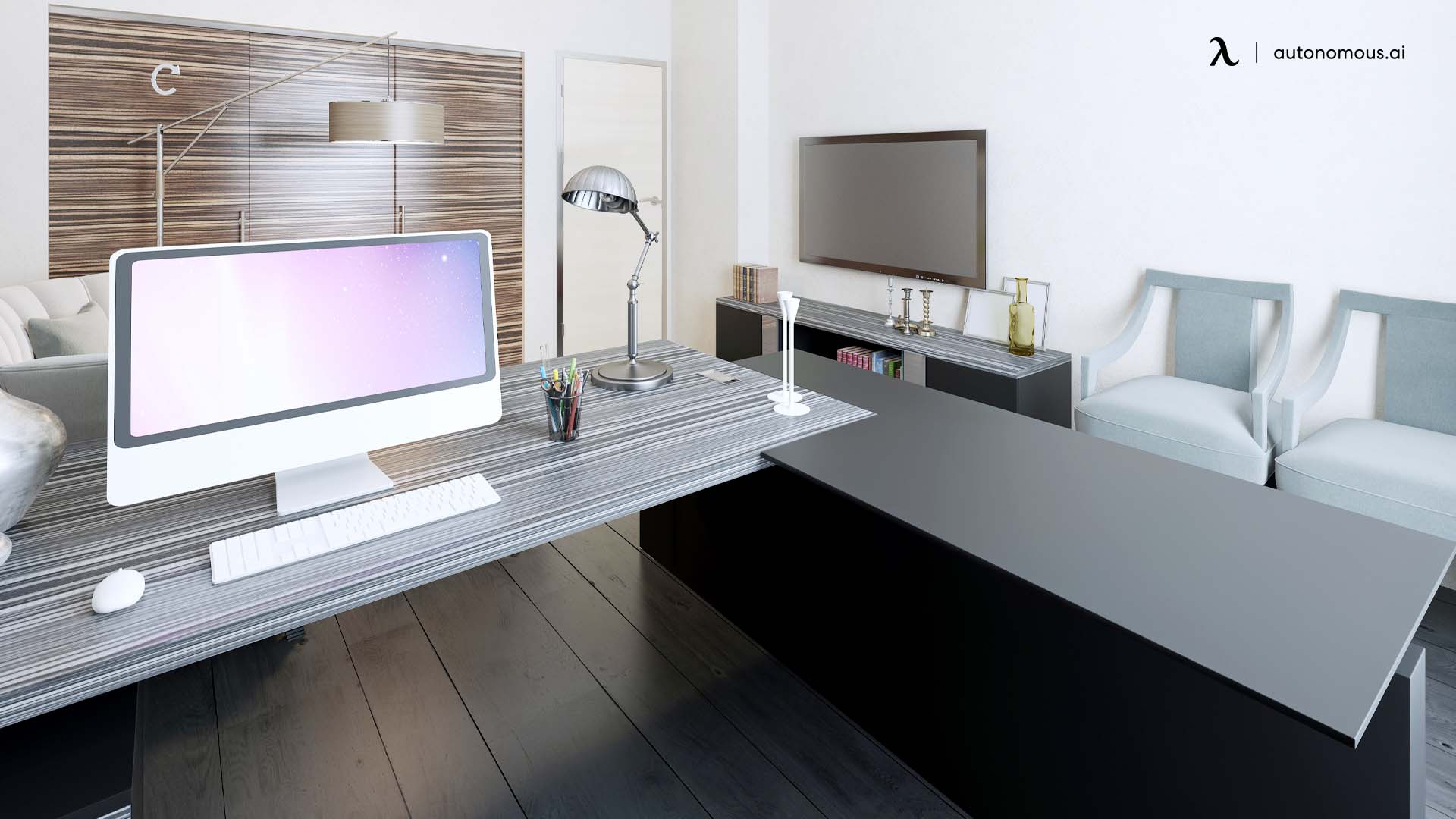 10 Best Minimalist L Shaped Desk Setup 2021, How To Arrange Office With L Shaped Desk