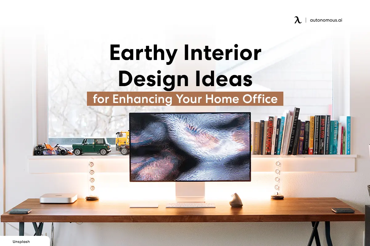 10 Earthy Interior Design Ideas for Enhancing Your Home Office
