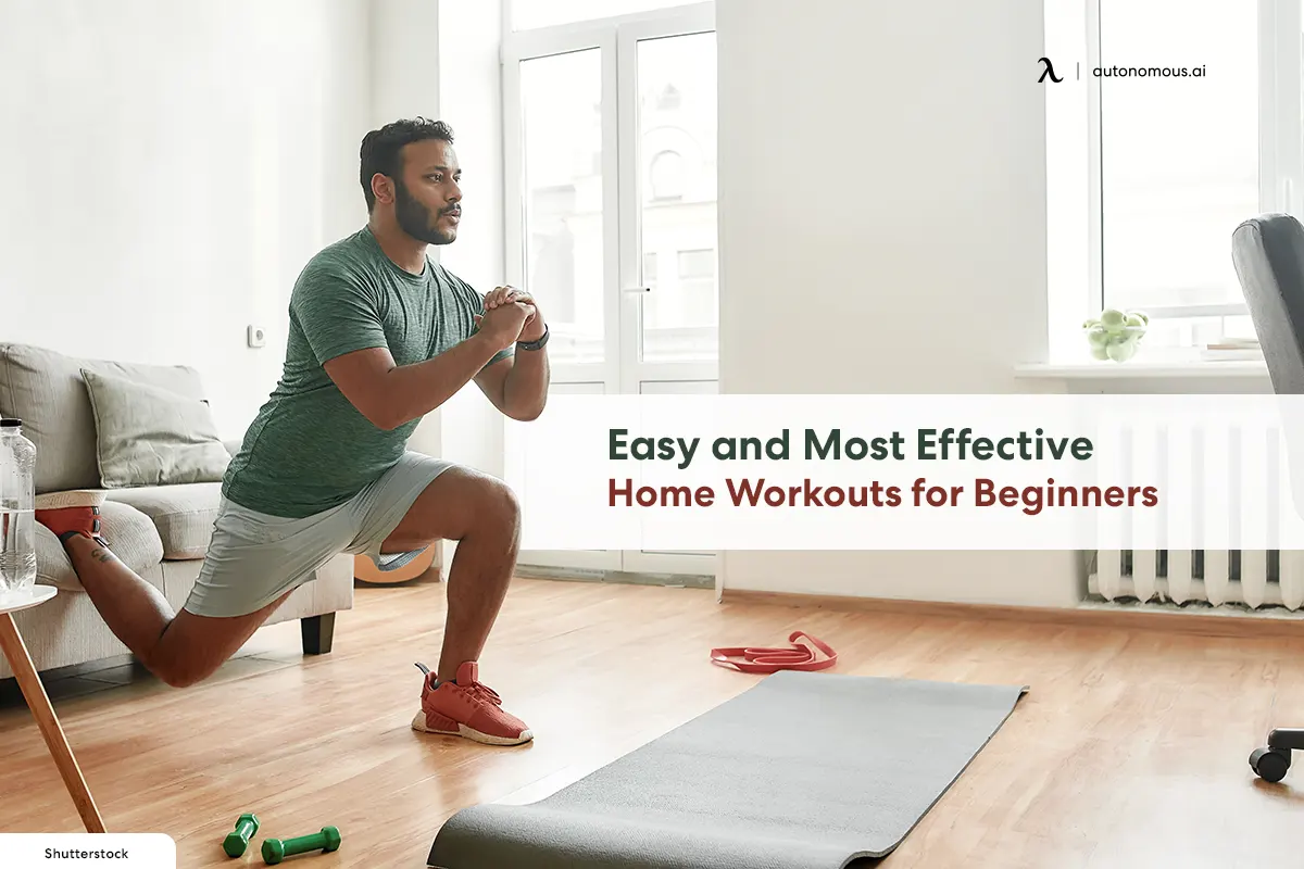 10 Easy and Most Effective Home Workouts for Beginners