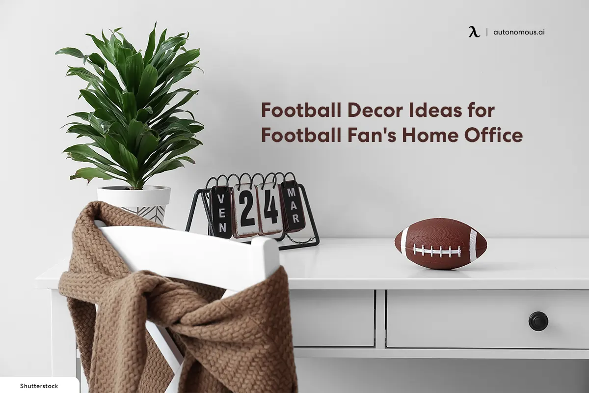 10 Football Decor Ideas for Football Fan's Home Office