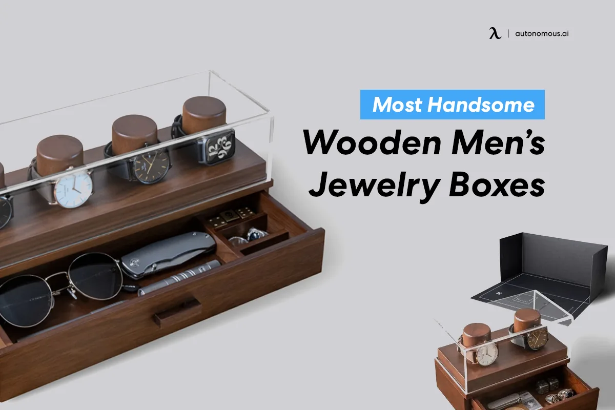 The 10 Most Handsome Wooden Men’s Jewelry Boxes 2022