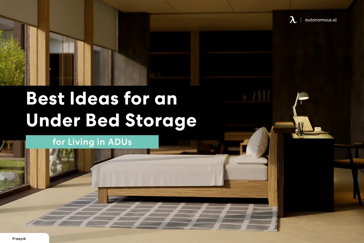 10 Best Ideas for an Under Bed Storage for Living in ADUs