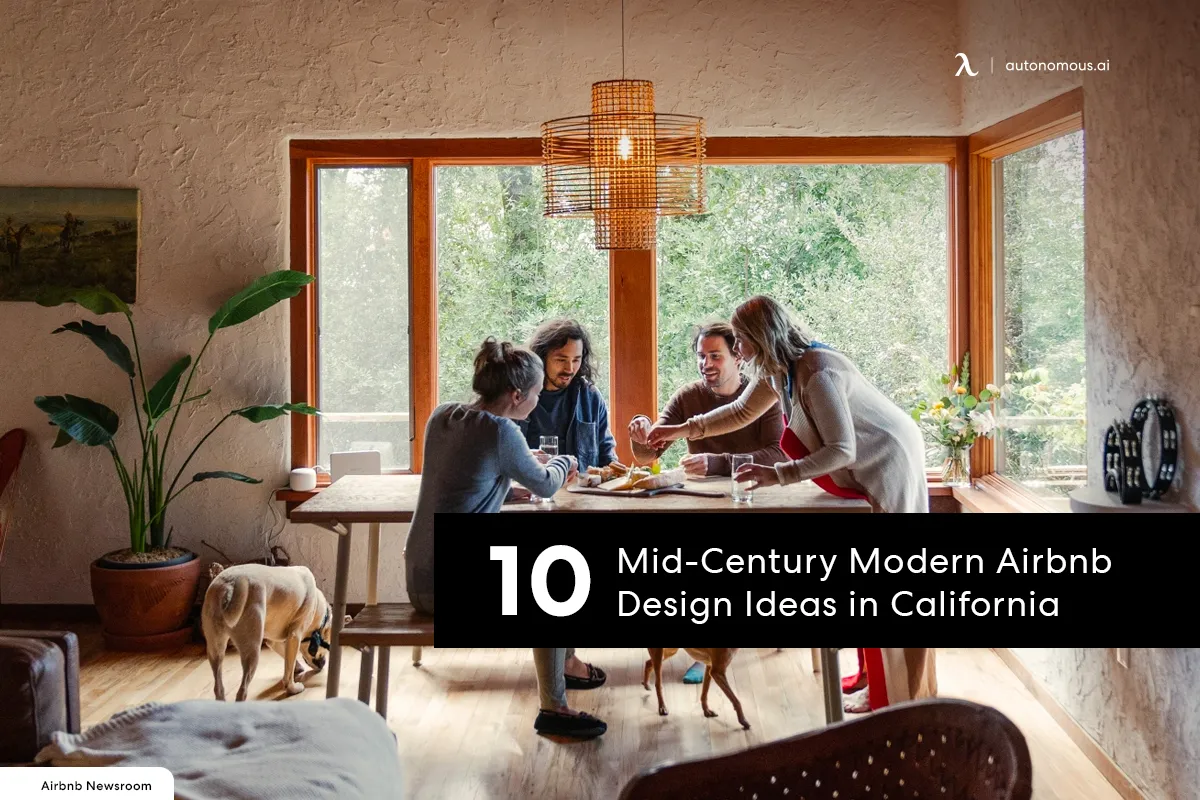 10 Mid-Century Modern Airbnb Design Ideas in California
