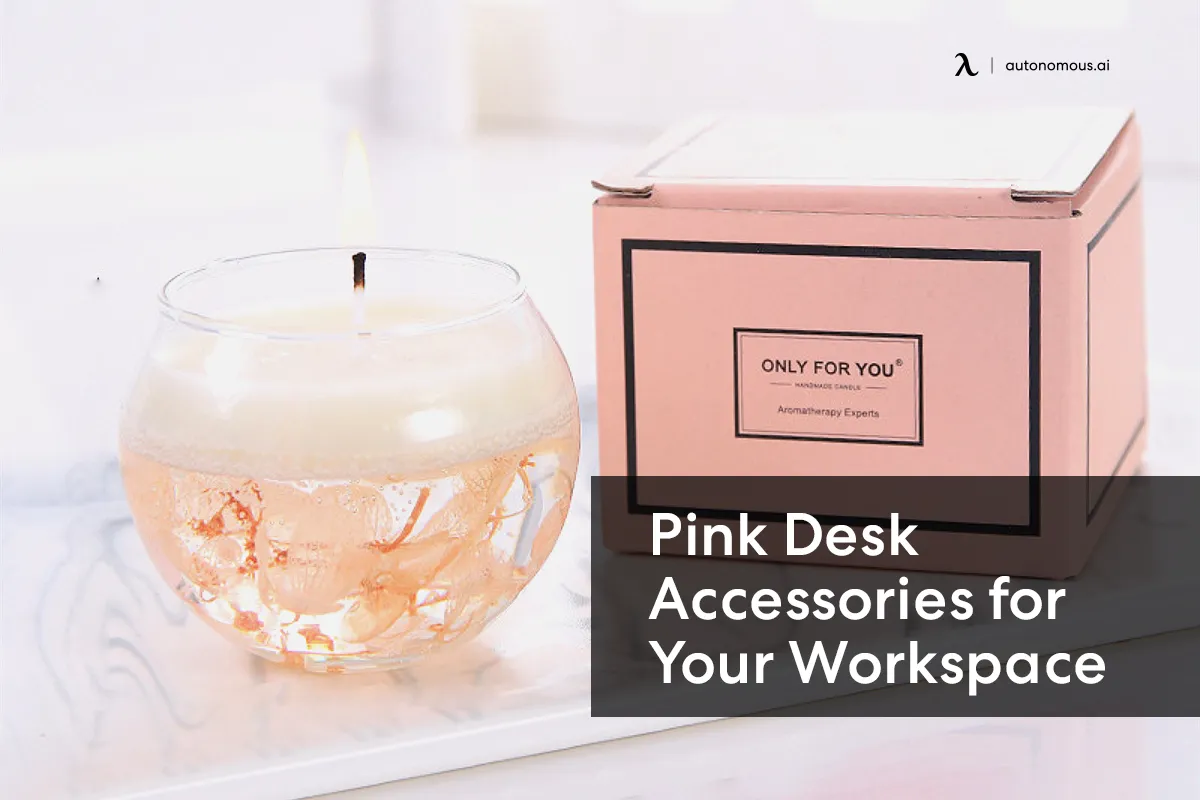 10 Pink Desk Accessories & Organization for Your Workspace