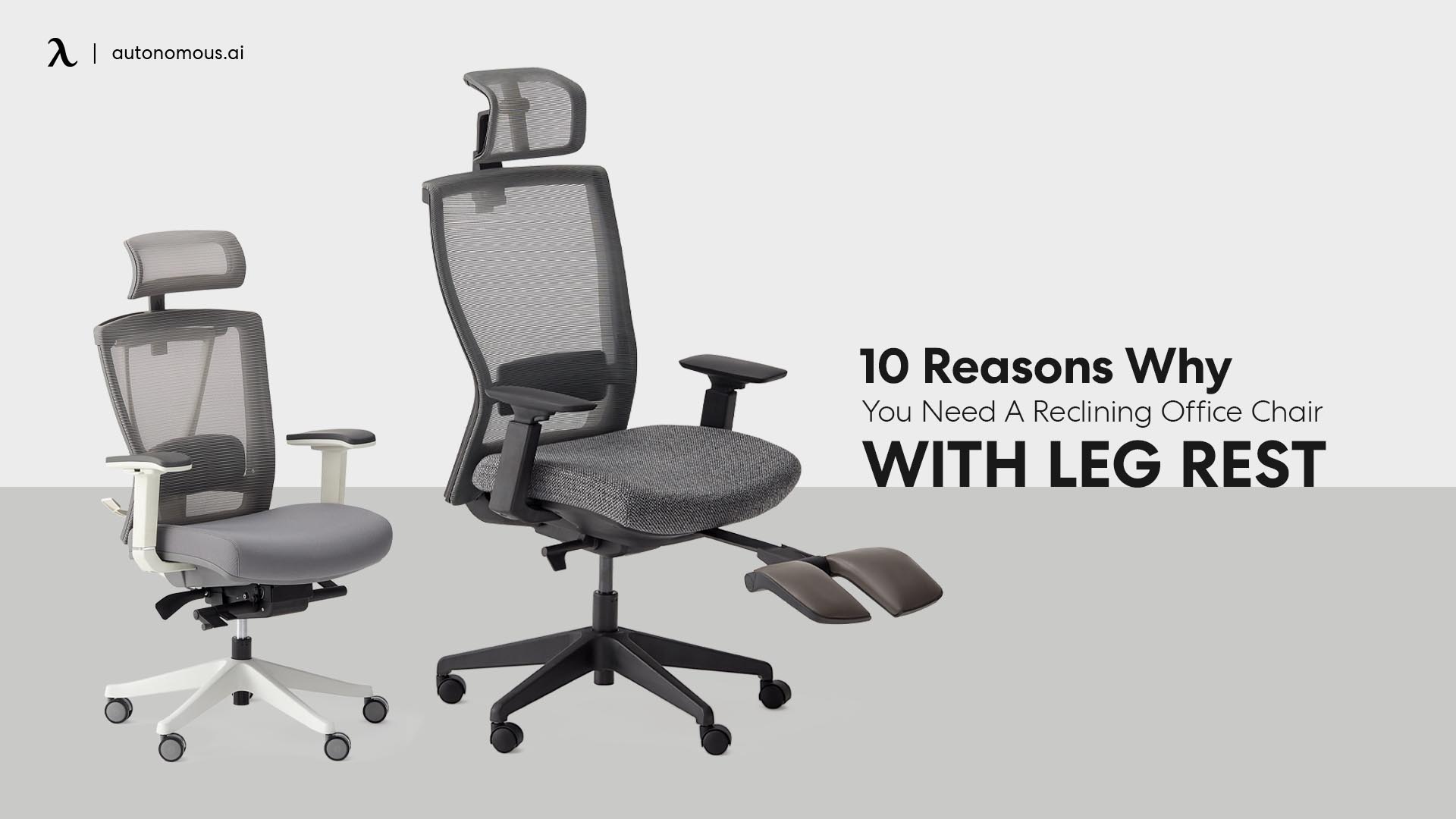 Ergonomic Office Chair With Leg Rest, Ergonomic Office Chair With Leg Support
