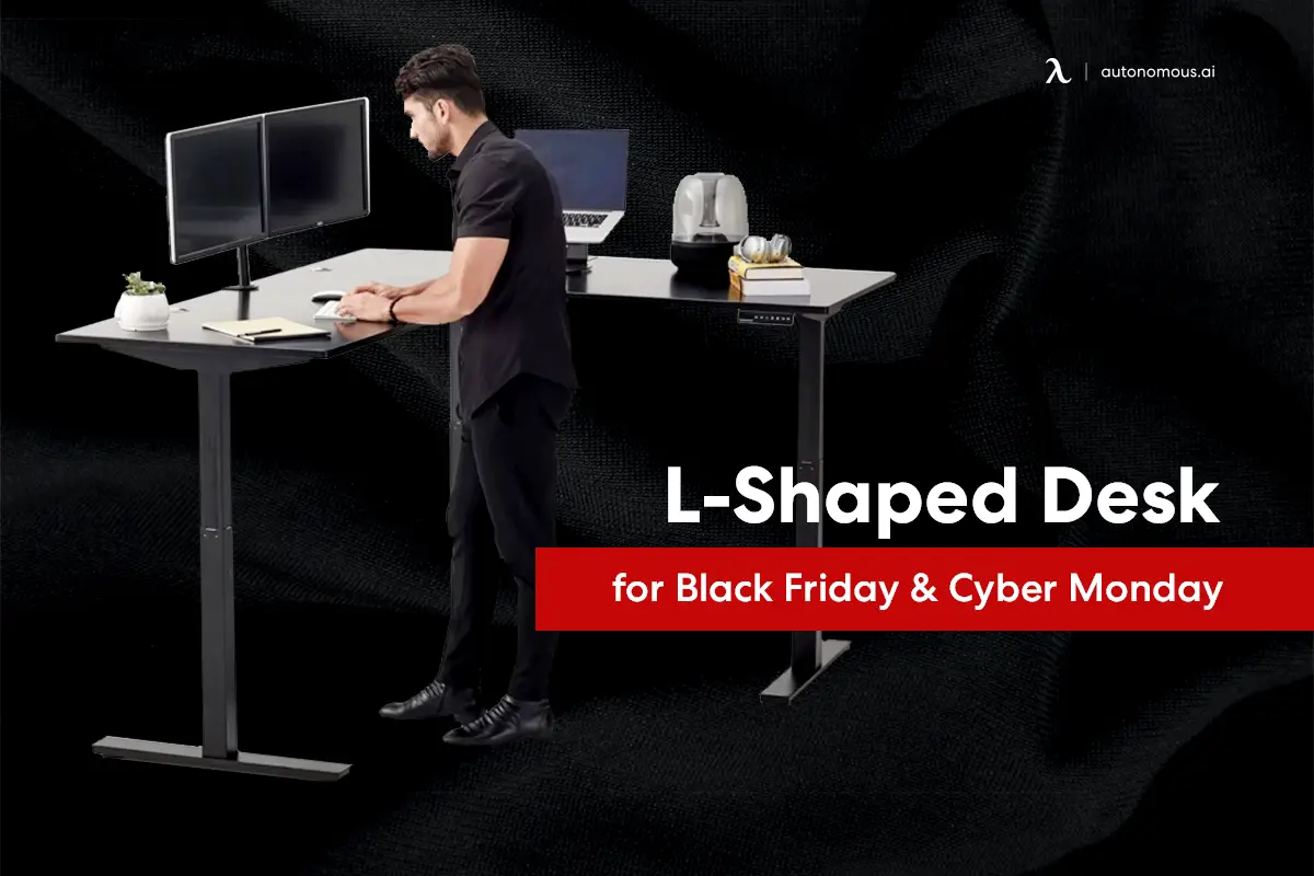 25 L-Shaped Desks for Black Friday & Cyber Monday