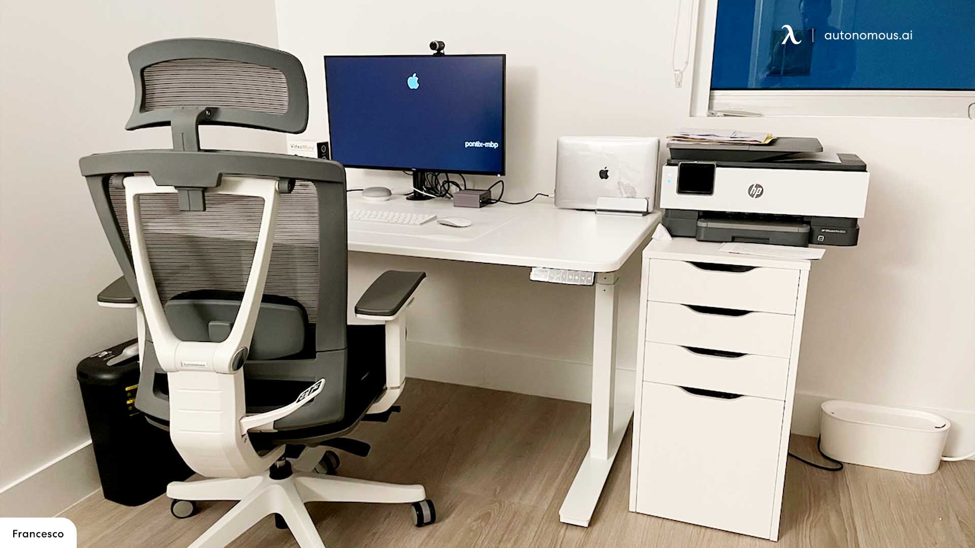 15 Most Modern White Standing Desks for Contemporary Office