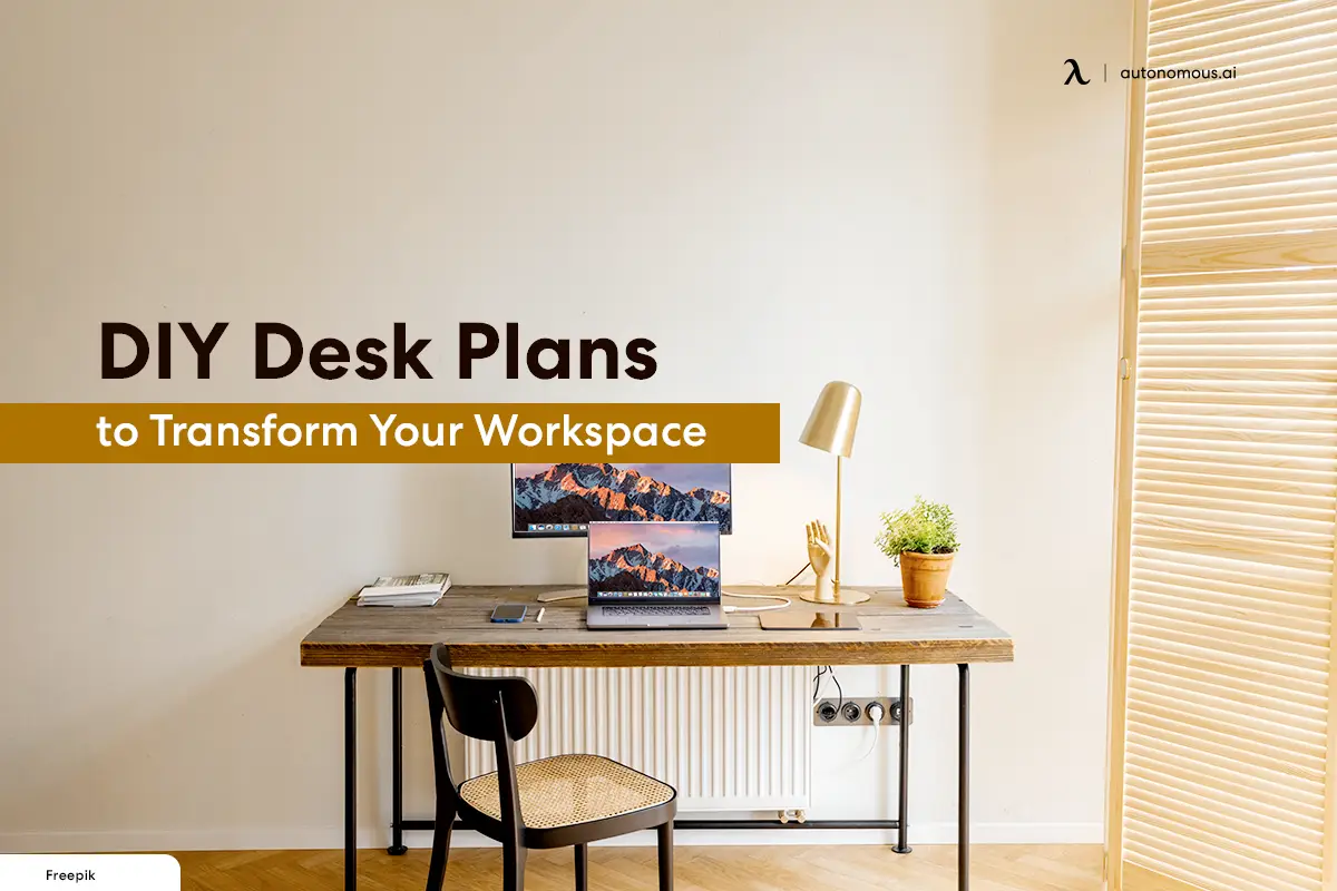 20 DIY Desk Plans to Transform Your Workspace Like Never Before
